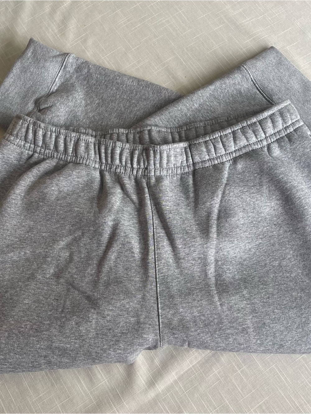 Nike Mens Grey Elastic/Draw String Waist Sweat Pants
